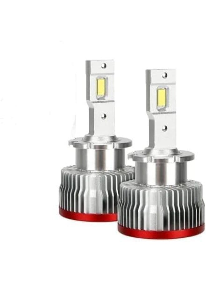 شيزا ستار طقم تحويل مصابيح LED الأمامية، نوع المصباح، تصميم مشتت حراري من الألومنيوم مع مروحة تبريد، سلسلة D (D2S، D4S، D1S، D3S)  - Image 2