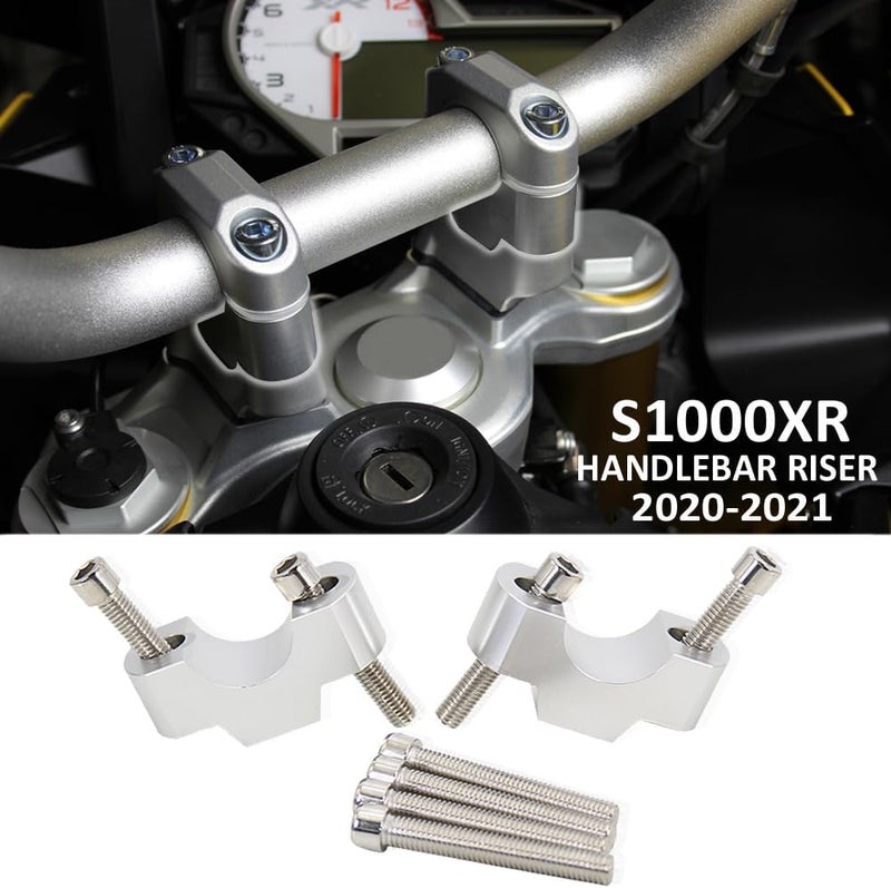 DEMULAX Motorcycle Handlebar Riser Clamp for BMW S1000XR - Image 4