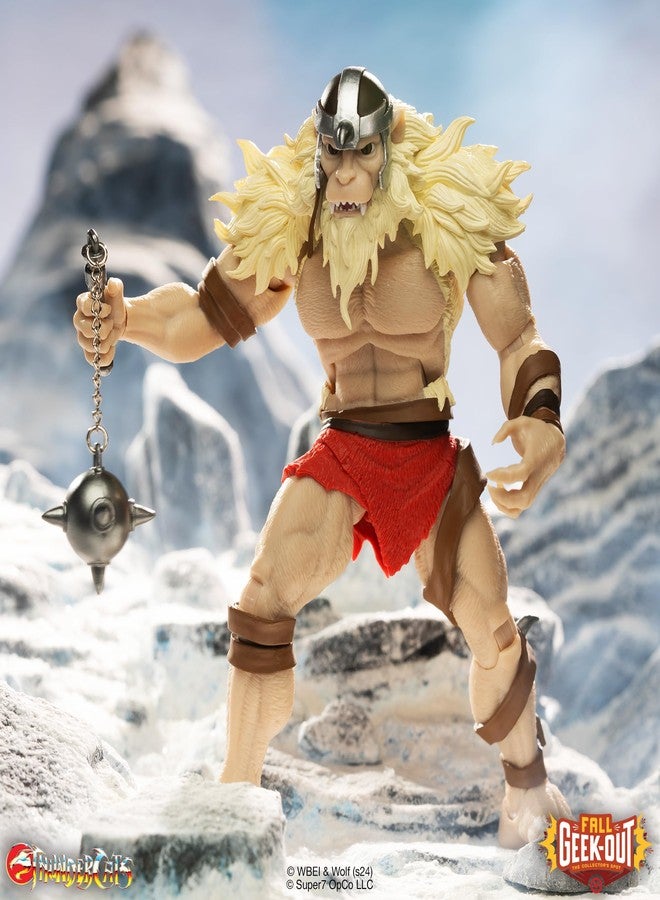 Super7 Deluxe Thundercats Monkian - 7" Thundercats Action Figure with Accessory Classic Cartoon Collectibles and Retro Toys - Image 3