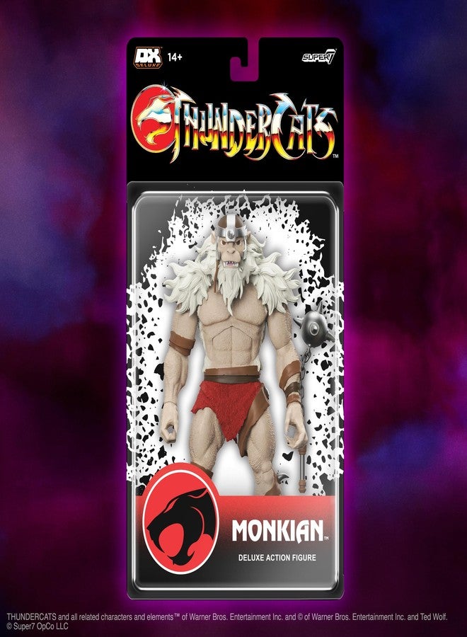 Super7 Deluxe Thundercats Monkian - 7" Thundercats Action Figure with Accessory Classic Cartoon Collectibles and Retro Toys - Image 4