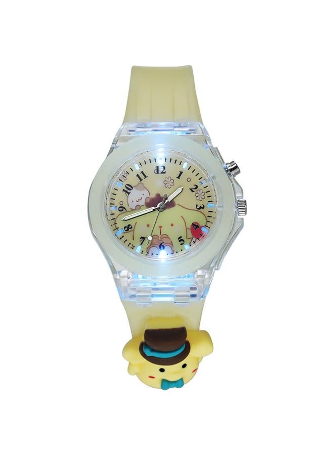 New Cartoon Primary School Children's Watch Luminous Silicone Electronic Watch Doll Watch Explosions