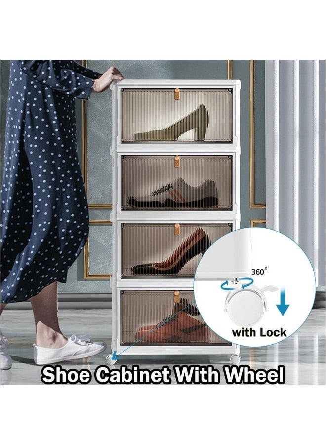 جيجيرو منظم رف الأحذية القابل للطي - Image 4