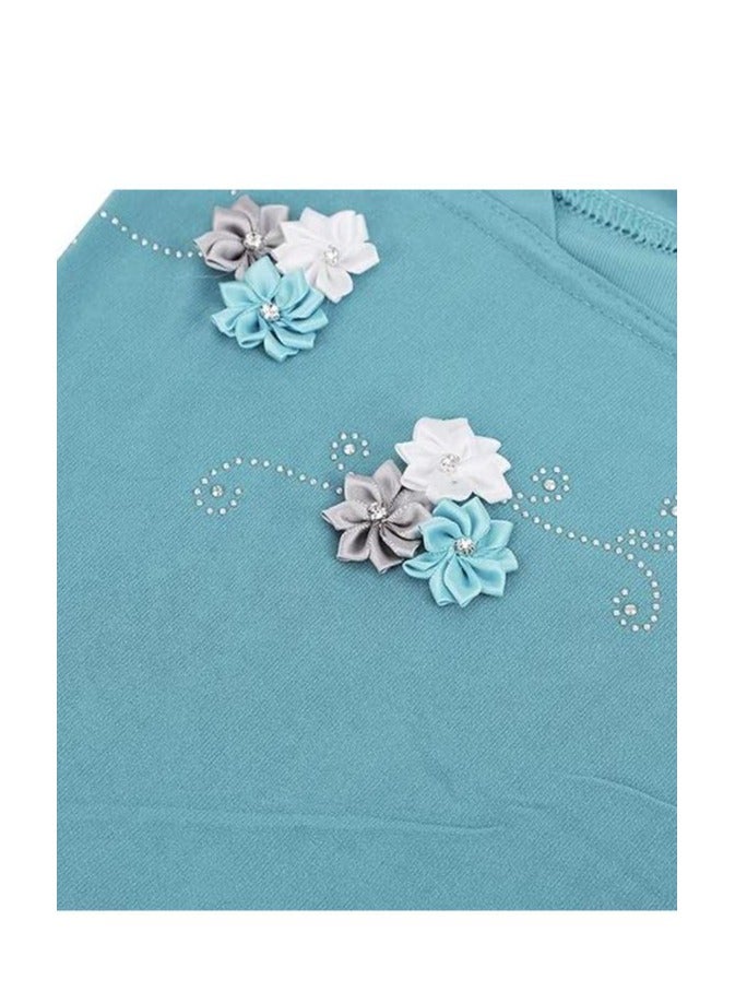 Y&D 50*48cm Suitable For 2 TO 6 Years Old Girl Shawl Lace Hijab - Image 4