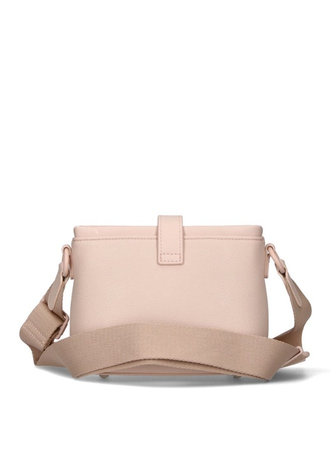 David Jones David Jones Shoulder Bag for Women, faux Leather Hobo Crossover Fashion Handbag Purse Color COCONUT CREAM  - Image 4