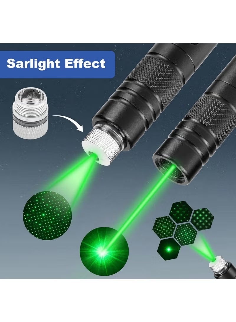 Green Laser Pointer High Power Pen - Long Range Rechargeable Laser Beam, USB Charging for Hiking, Presentations & Outdoor Use (Professional-Grade Green Light) - Image 5