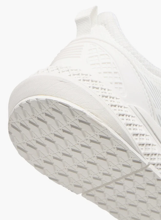 Dash Women Panelled Sports Shoes with Lace-Up Closure