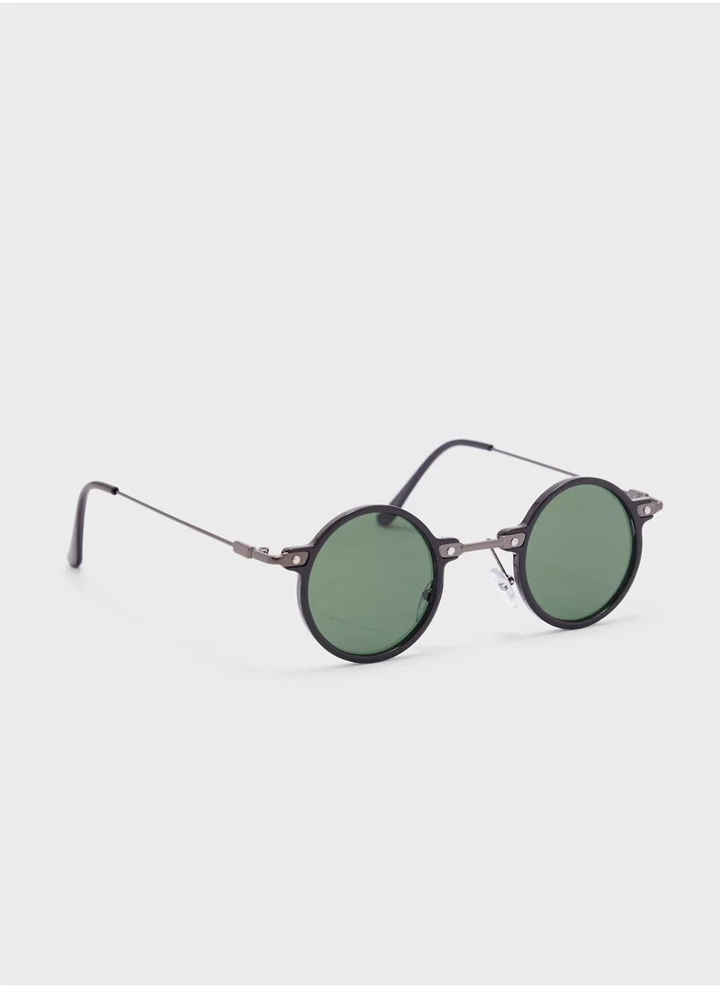 Seventy Five Round Retro Sunglasses