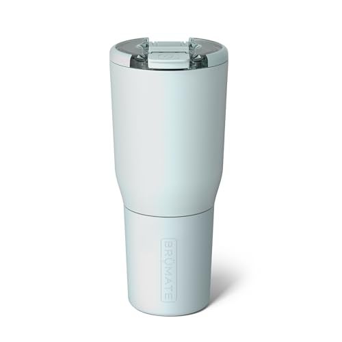 BrÃ¼Mate BrüMate Nav 35oz 100% Leak Proof Insulated Travel Tumbler with Magnetic BevLock™ Lid - Double Wall Cup-Holder Friendly Stainless Steel Mug (Blue Agave) - Image 1