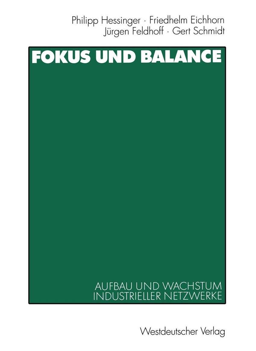 Fokus und Balance 