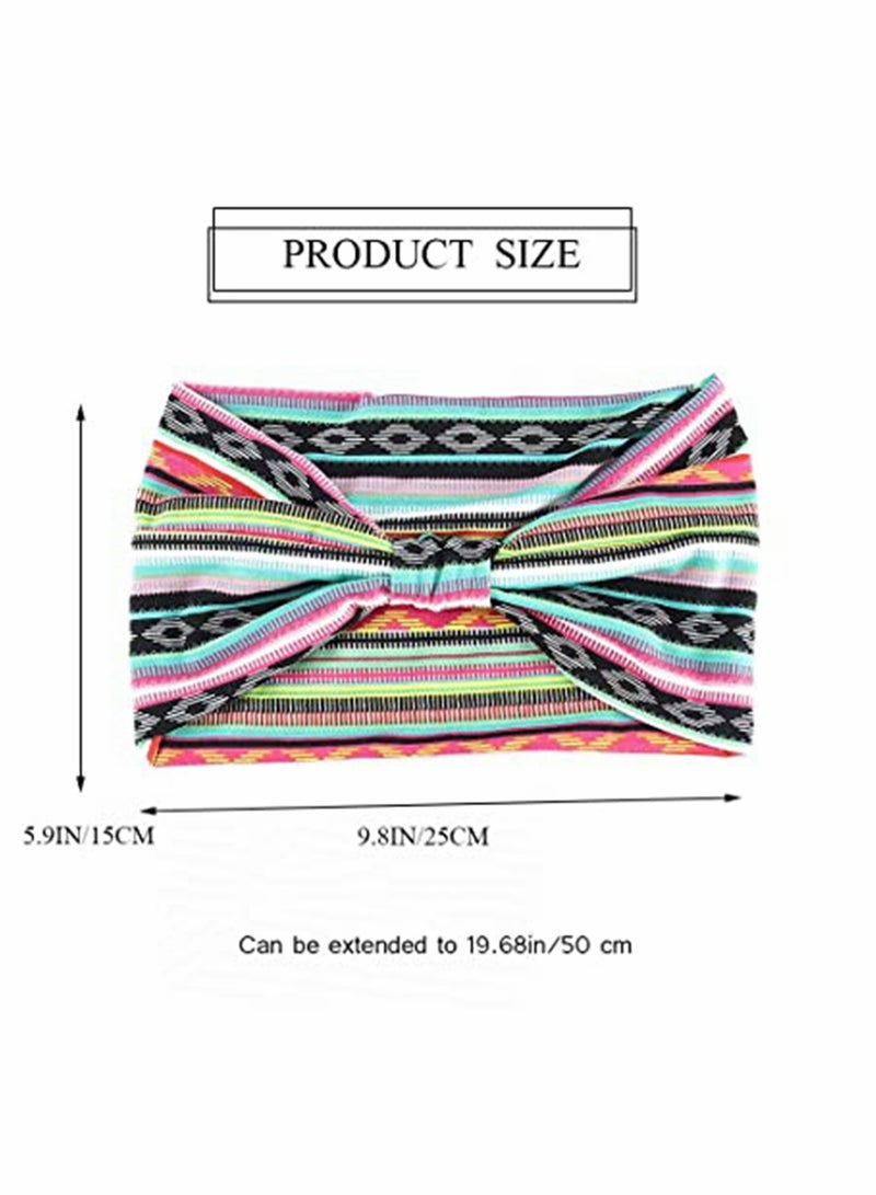 إسكدنيا 3 Pcs Headbands Leopard Hair Bands Non Slip Twist - Image 5