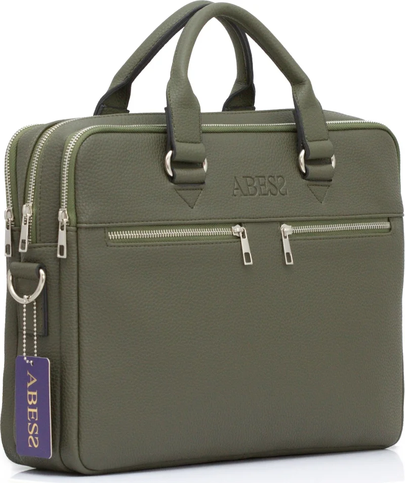 Abess Briefcase , 3 Compartment Stylish Model Briefcase