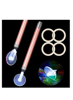 6 Pieces LED Diamond Painting Pen Wheel Set with Tape Light Point Drill  Pens Fast and Efficient Diamond Painting Supplies for Different Size  Jewelry