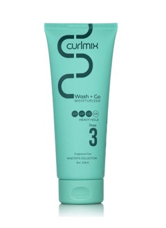 curlmix CurlMix Moisturizer for Curly Hair - Castor Oil Softens & Hydrates Hair - Heavy Hold - Fragrance-Free  - Image 1
