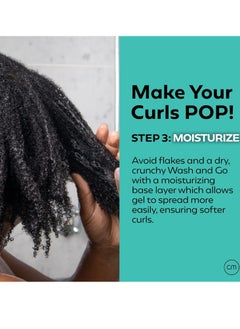 curlmix CurlMix Moisturizer for Curly Hair - Castor Oil Softens & Hydrates Hair - Heavy Hold - Fragrance-Free  - Image 4