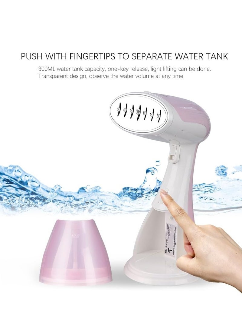 Haley - Portable Clothes Steamer 1500W with a Detachable 300ml Water Tank - 15-second Quick Heating - Auto Shut Off, Leak-Proof, and Fast Wrinkle Removal. 1 year Warranty - Image 1