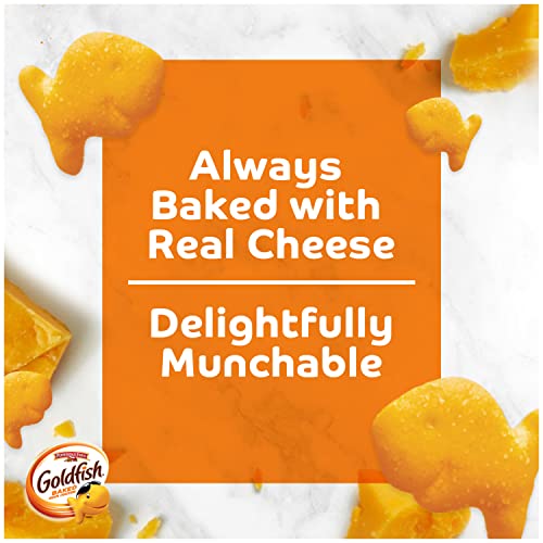 Goldfish Dynamic Duo Variety Pack, Colors Cheddar & Flavor Blasted Xtra Cheddar, Snack Packs, 20 Ct - Image 2