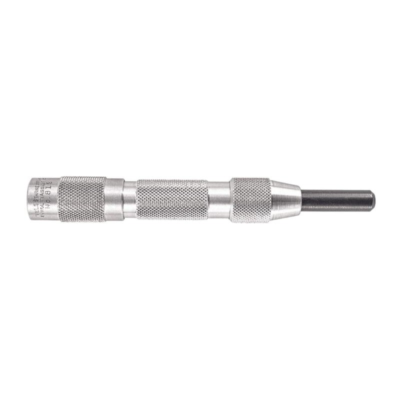 Starrett 819 Hinge-Locating Automatic Center Punch with Adjustable Stroke - 5" Length, 5/8" Diameter - Image 1