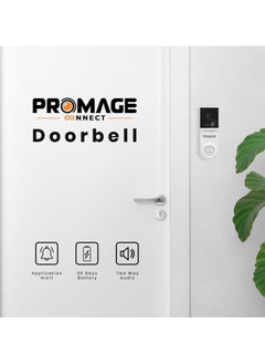 Promage Connect Smart WIFI DOORBELL WITH CHIME PC D221 W - pzsku/ZA887AD4AB06C7052927DZ/45/_/1706857265/3b8fd7e5-d0a8-4429-baa0-0319920fd3d7