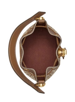 TB Tory Burch Large T Monogram Jacquard Bucket Bag  - Image 3