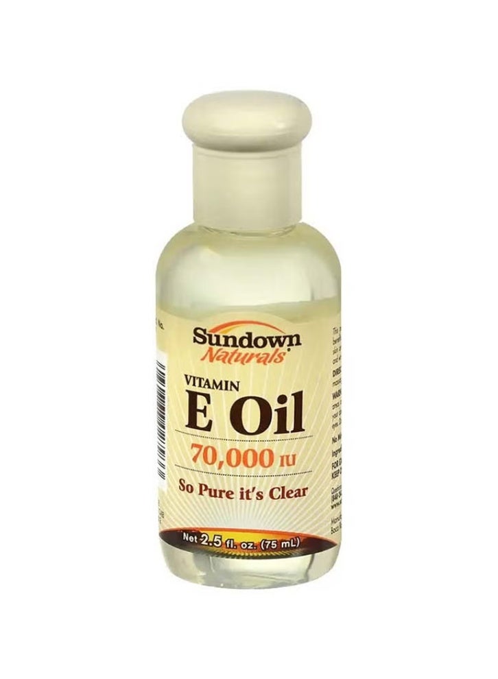sundown Naturals Vitamin E oil 75 milliliters - Image 1