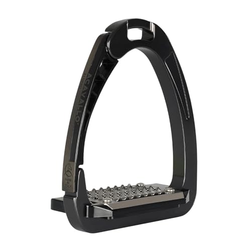 Acavallo Unisex's Charcoal Arena Safety Stirrup, One - Image 4