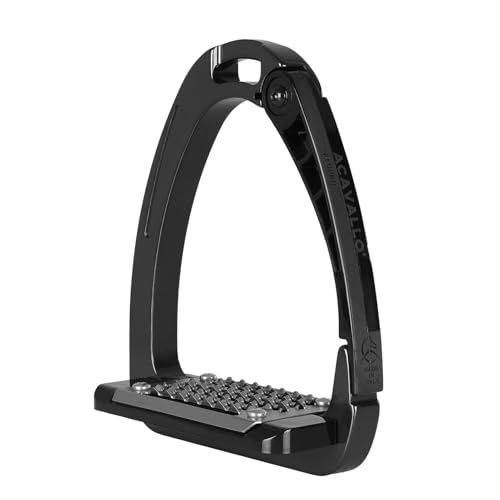 Acavallo Unisex's Charcoal Arena Safety Stirrup, One - Image 1