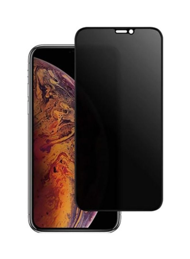 ACLIX Privacy Tempered Glass Screen Protector For Apple iPhone X Black