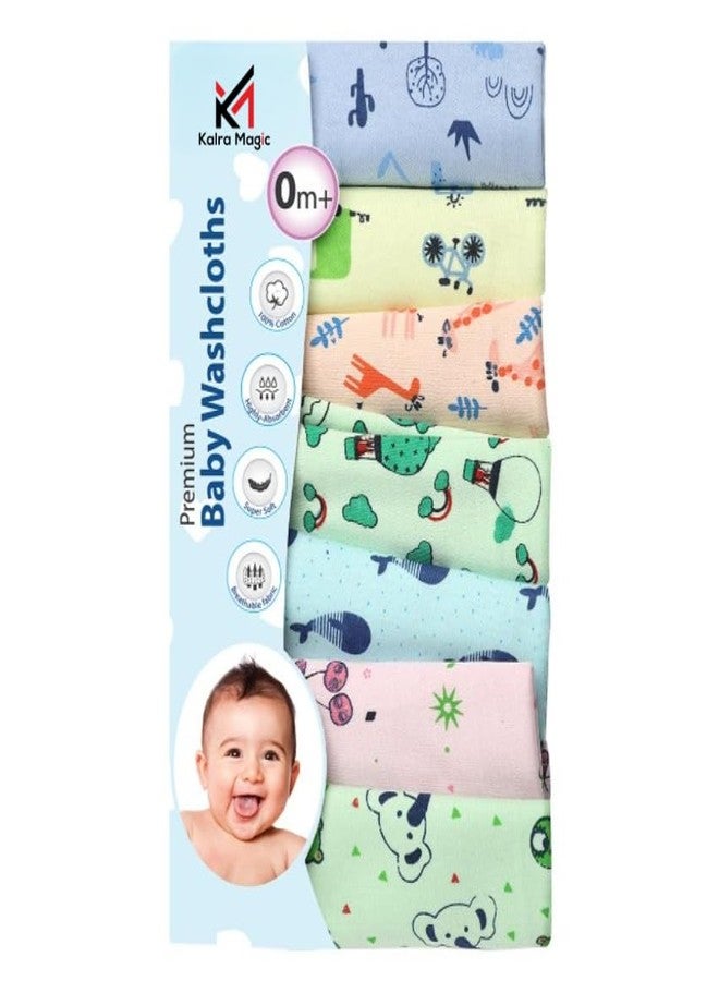 Kalra Magic® Baby Grooming Kit 2 | Newborn Care Set with Hooded Bath Towel, Cotton Hanky Set & Complete Grooming Tools | Daily Baby Hygiene Essentials - Image 4