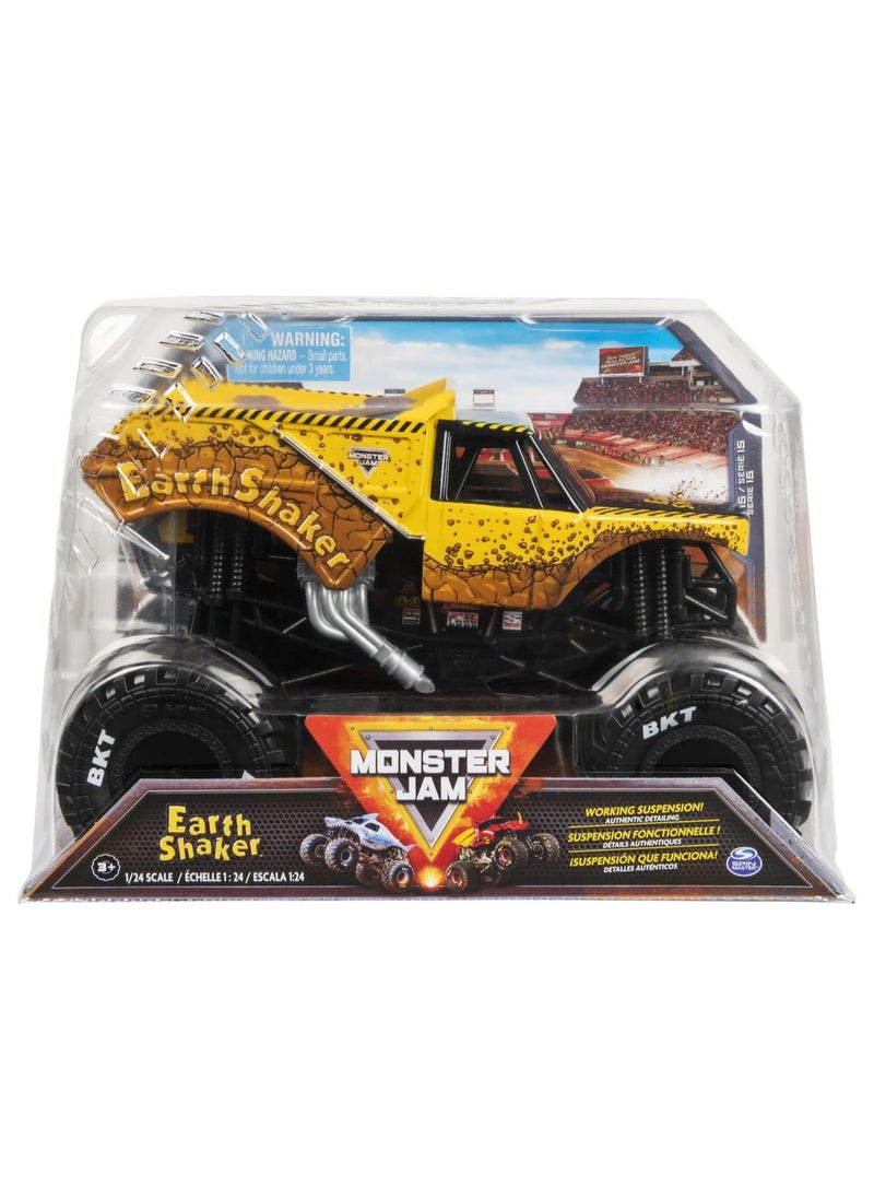 Spin Master LTD. - Monster Jam Earth Shaker 1:24 Scale Diecast Truck 2022 - Image 1