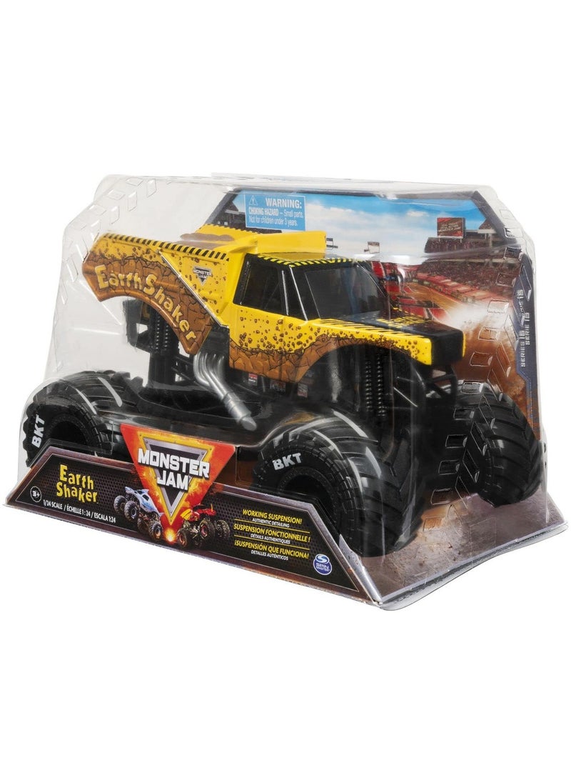 Spin Master LTD. - Monster Jam Earth Shaker 1:24 Scale Diecast Truck 2022 - Image 1