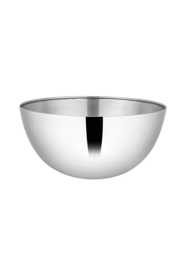 Shri & Sam Stainless Steel Bowl, 24cm Silver - Image 1