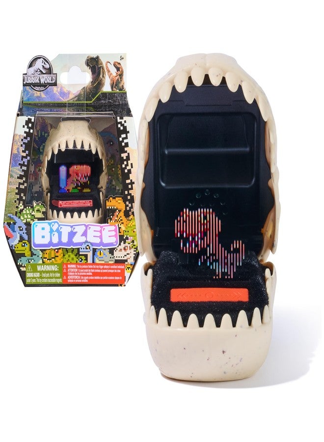 Bitzee, Jurassic World Interactive Dinosaur Toy with 25 Dinosaurs Inside, Reacts to Touch, Pods Connect & Interact, Digital Pet Kids Toys for Ages 5 and up - Image 1