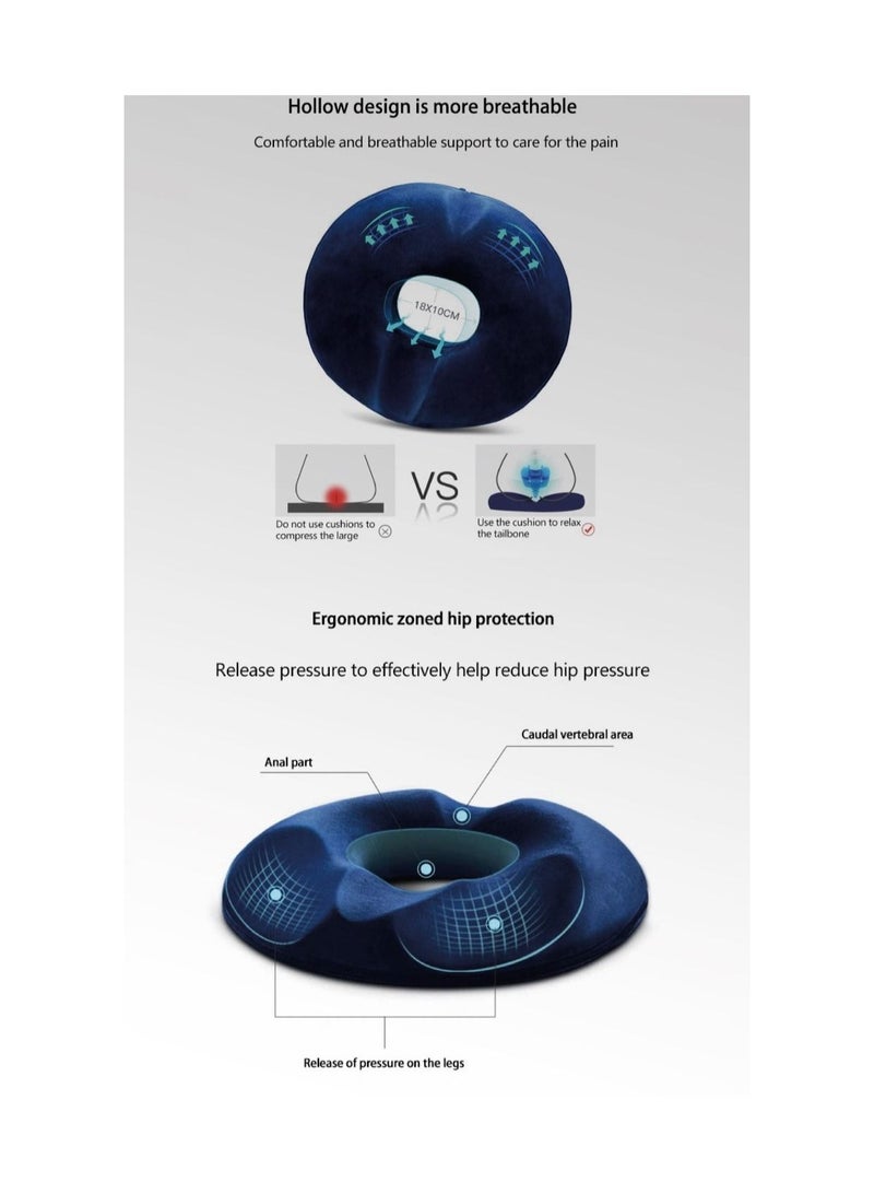 HT Hemorrhoid Memory Foam Anti-Hemorrhoid Seat - Image 2
