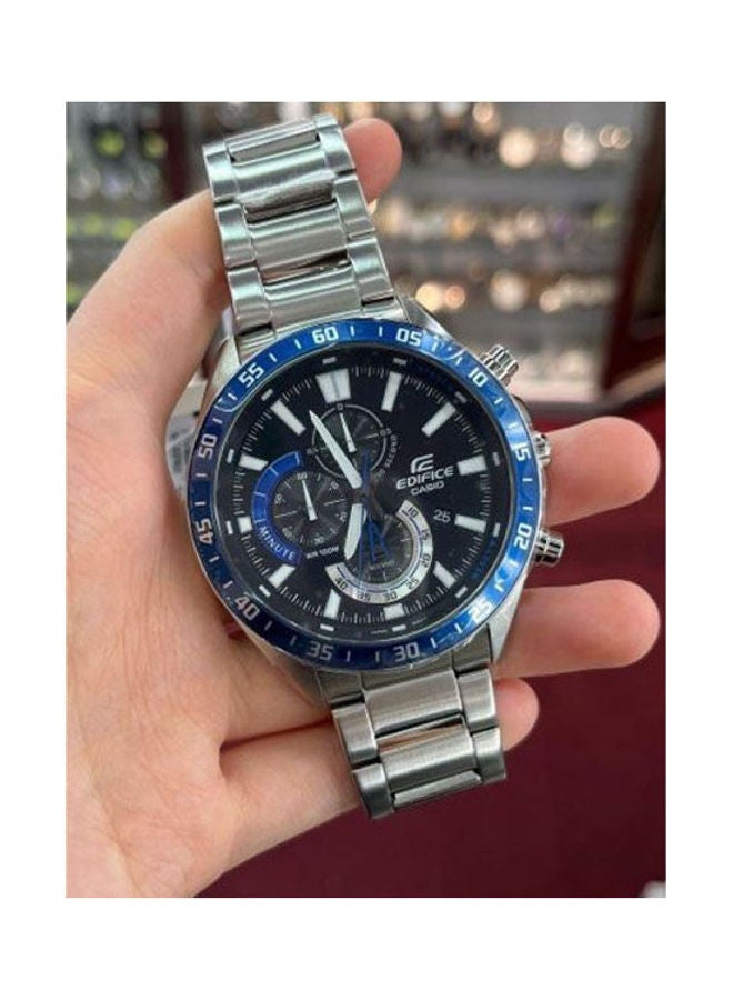 CASIO Men Stainless Steel Chronograph Watch EFV-620D-1A2VUDF - Image 3