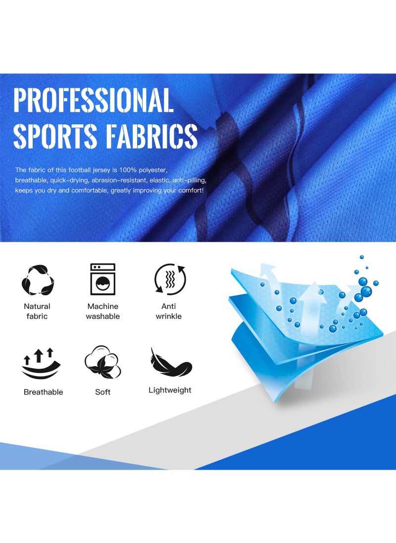 fdsport Haaland Manchester City No. 9 Jersey Children's Football Jersey Set Game Training Jersey  - Image 3