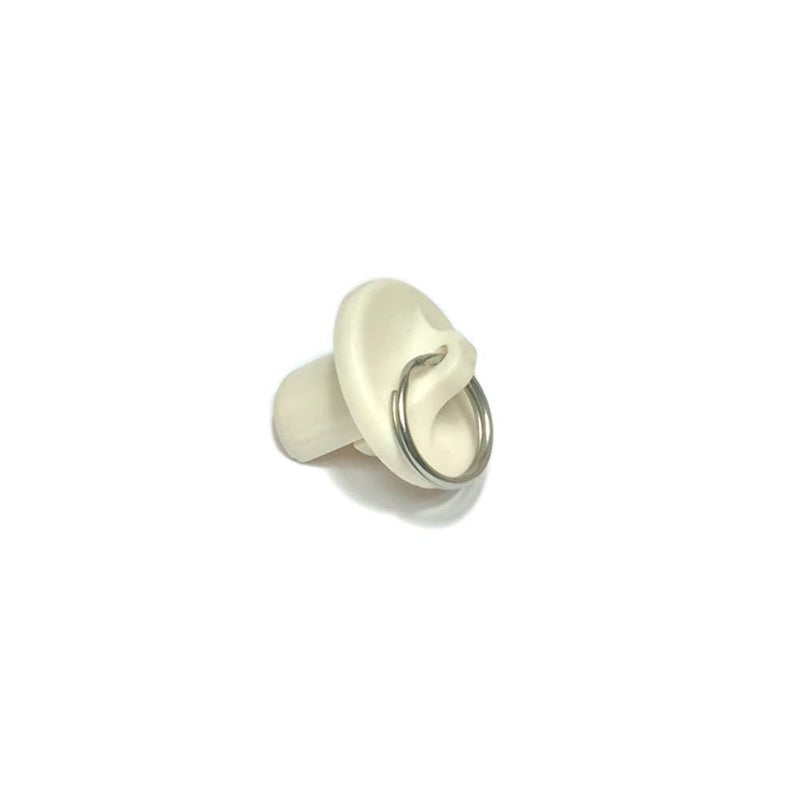 CACELY CACELY Replacement Shade Parts End Cap with Ring for Coolaroo Exterior Cordless Roller Shades Outdoor Blinds(Beige)  - Image 3