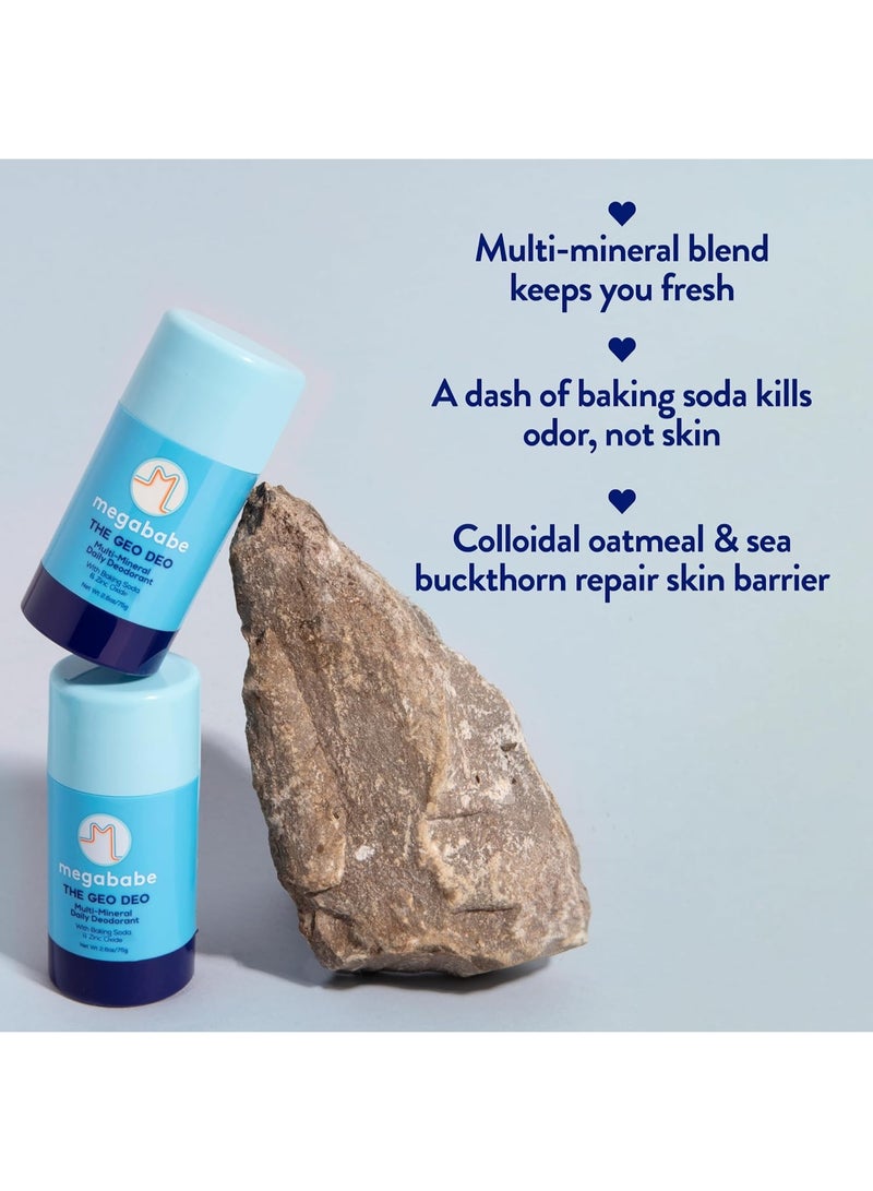 ميجا بابي مزيل العرق اليومي متعدد المعادن من ميجابيب ذا جيو ديو 75 جم - Image 2