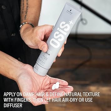 OSIS Schwarzkopf Professional OSiS Bounty Balm Curl Cream Enhances Curls And Waves Reducing Frizz Taming Flyaways Shine Softness Strong Definition Non Crunchy Texture Lightweight Volume 150 ml - Image 3