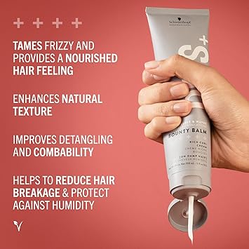 OSIS Schwarzkopf Professional OSiS Bounty Balm Curl Cream Enhances Curls And Waves Reducing Frizz Taming Flyaways Shine Softness Strong Definition Non Crunchy Texture Lightweight Volume 150 ml - Image 4