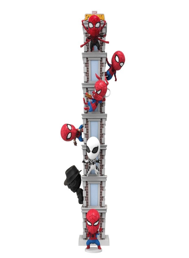 YuMe Spider-Man Tower Series Hero Box - Blind Box (1 Pack) 3" Collectible Toy Figures, Marvel Superhero Movie Inspired Set, Collectible Figurines for Adults, Boys, Girls, and Kids Ages 8+ - Image 5
