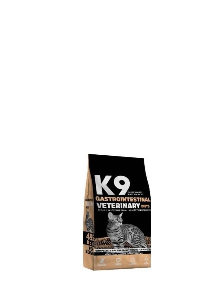 K9 K9 DRY FOOD FOR CATS with Gastro Intestinal 2 kg  - Image 2
