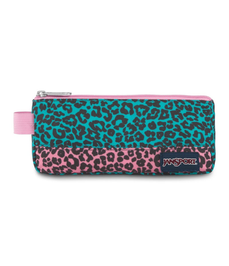 Jansport Basic Pencil Pouch - Blue Leopard