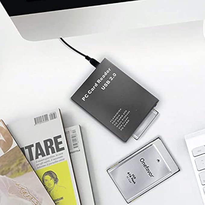rayihni USB2.0 INTERFACE PCMCIA CARD READER,READ FLASHDISK,PCMCIA,PC CARD ATA,MASS STORAGE ATA FLASH,PC CARD - Image 2