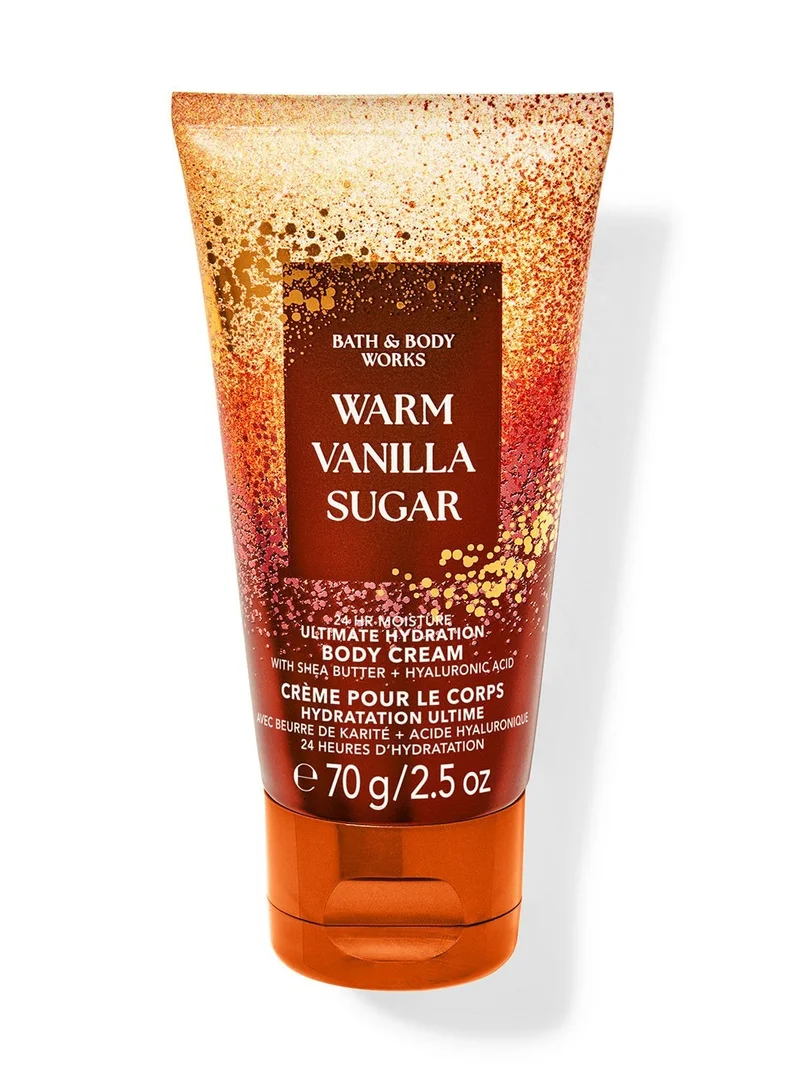 Bath & Body Works Warm Vanilla Sugar Travel Size Ultimate Hydration Body Cream
