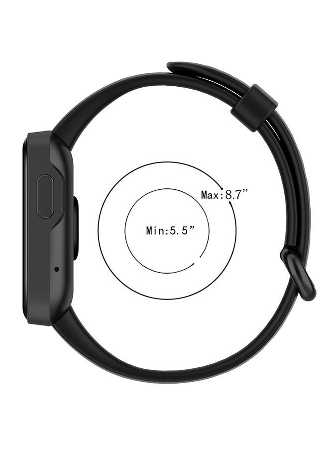 Muyixin مناسب لساعة Xiaomi Mi Watch Lite من السيليكون وحزام ساعة redmi وحزام بديل رياضي  - Image 4