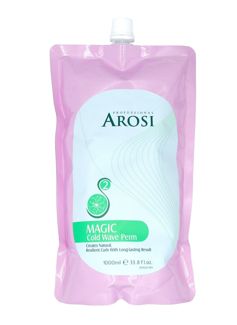 Arosi Professional - Arosi Professional Magic Cold Wave Perm No.2-1000ML - Image 1