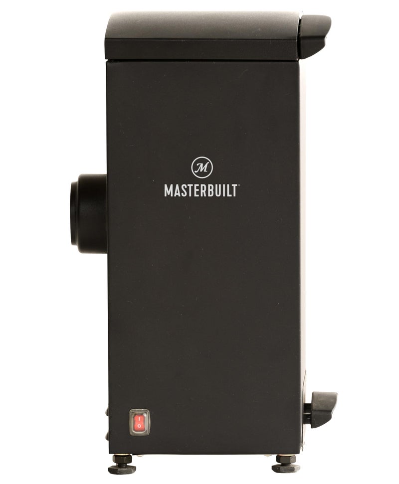 MasterbuiltÂ® Slow and Cold Smoker Accessory Attachment With Removable Ash Tray for Masterbuilt Vertical BBQ Smokers in Black, 10" x 10" x 18", Model MB20100112 - Image 1