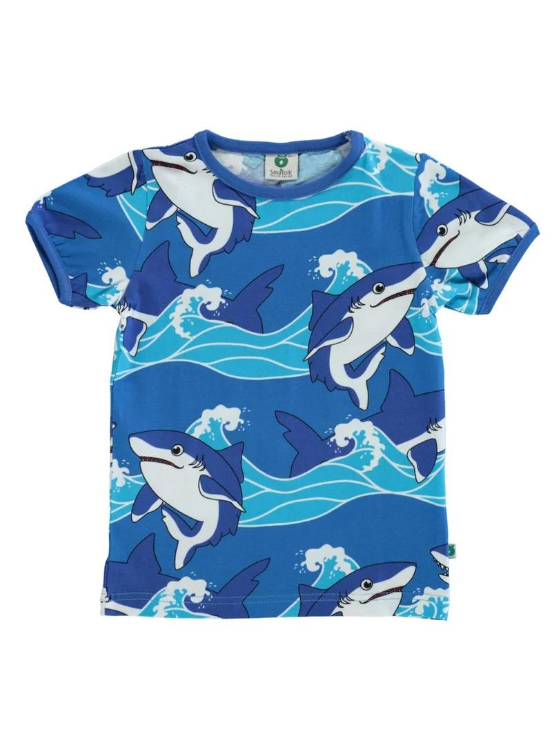 Småfolk T-shirt with sharks