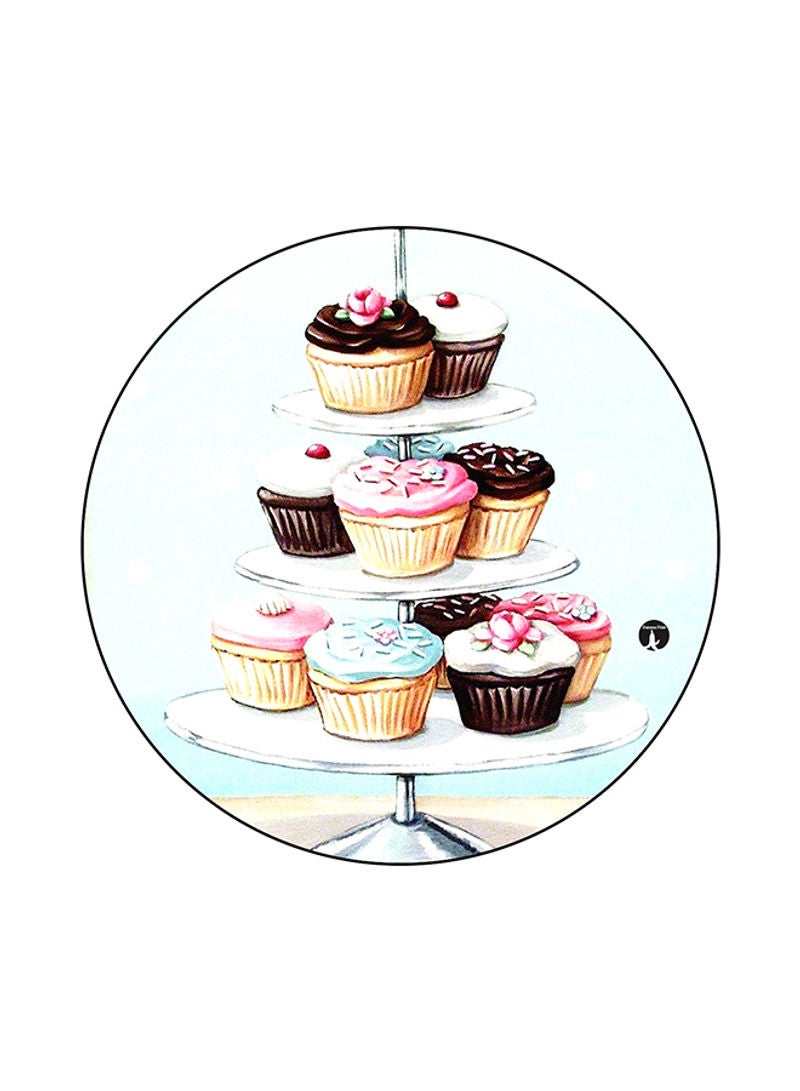 RKN Cupcakes Mouse Pad Blue