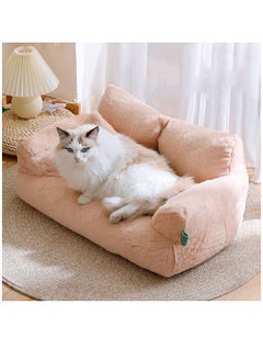 Arabest Pet Couch Bed, Washable Cat Beds for Medium Small Dogs & Cats up to 25 lbs, Durable Dog Beds with Non-Slip Bottom, Fluffy Cat Couch  - Image 5